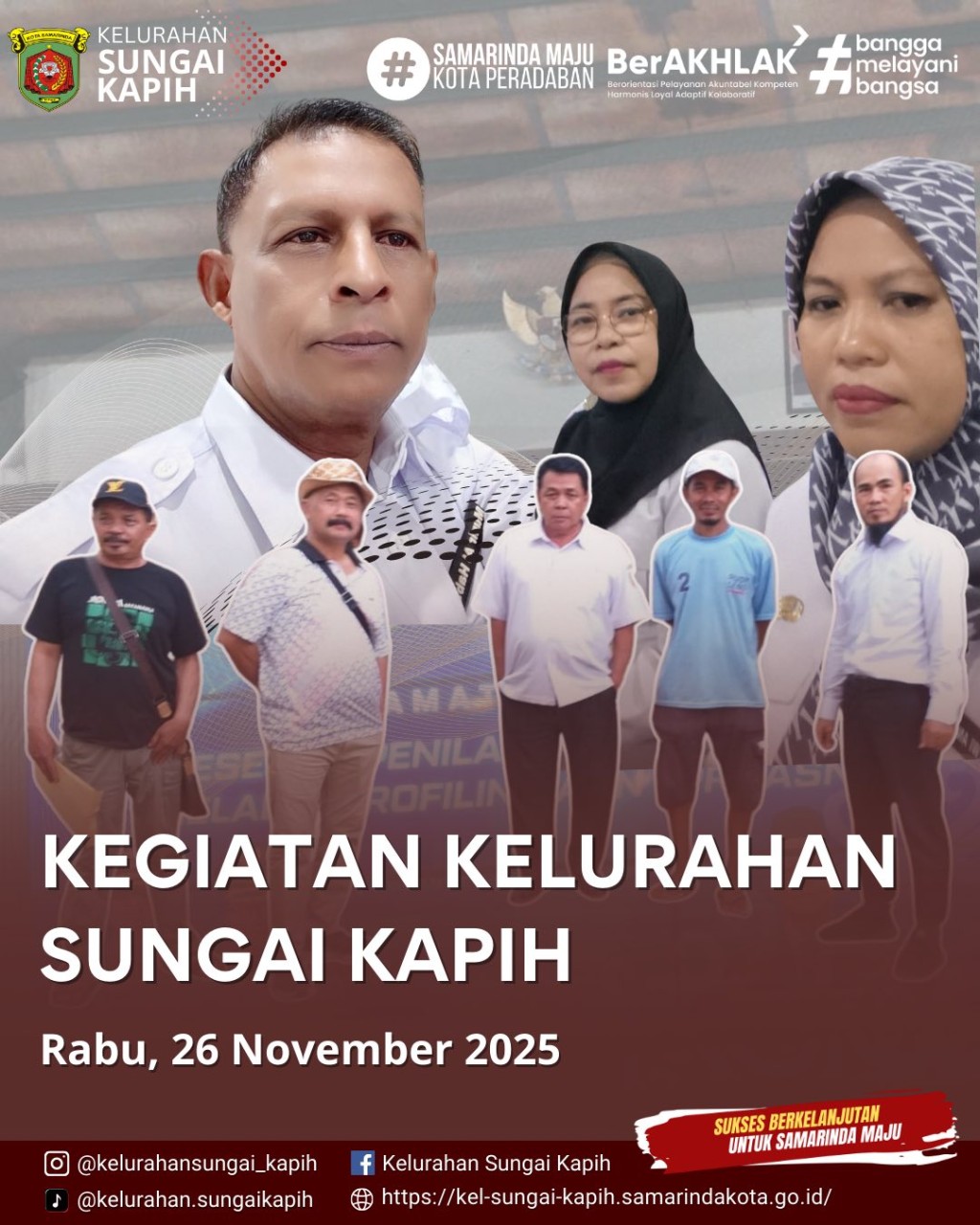Kegiatan Kelurahan Sungai Kapih, Rabu 26 November 2025
