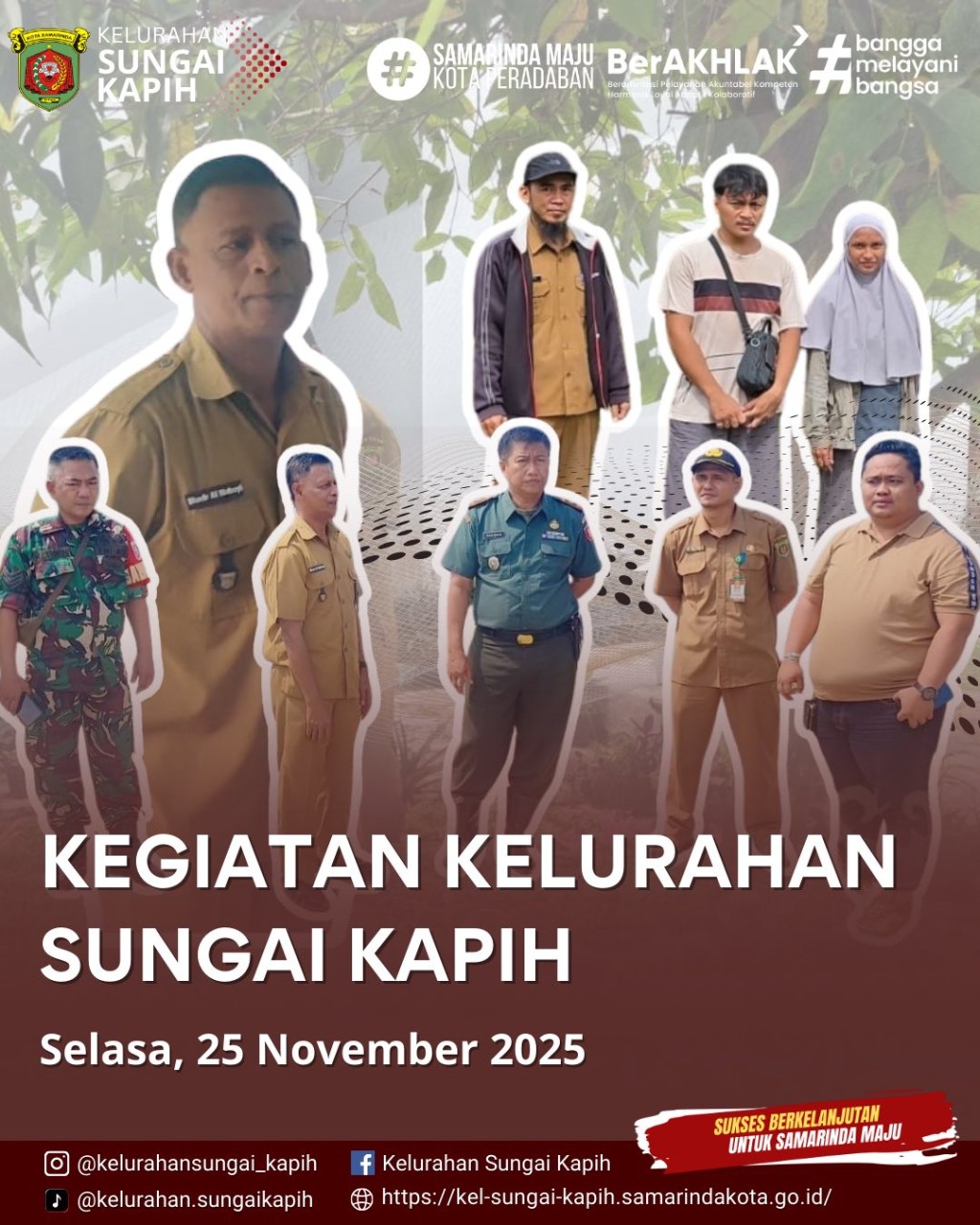 Kegiatan Kelurahan Sungai Kapih, Selasa 25 November 2025