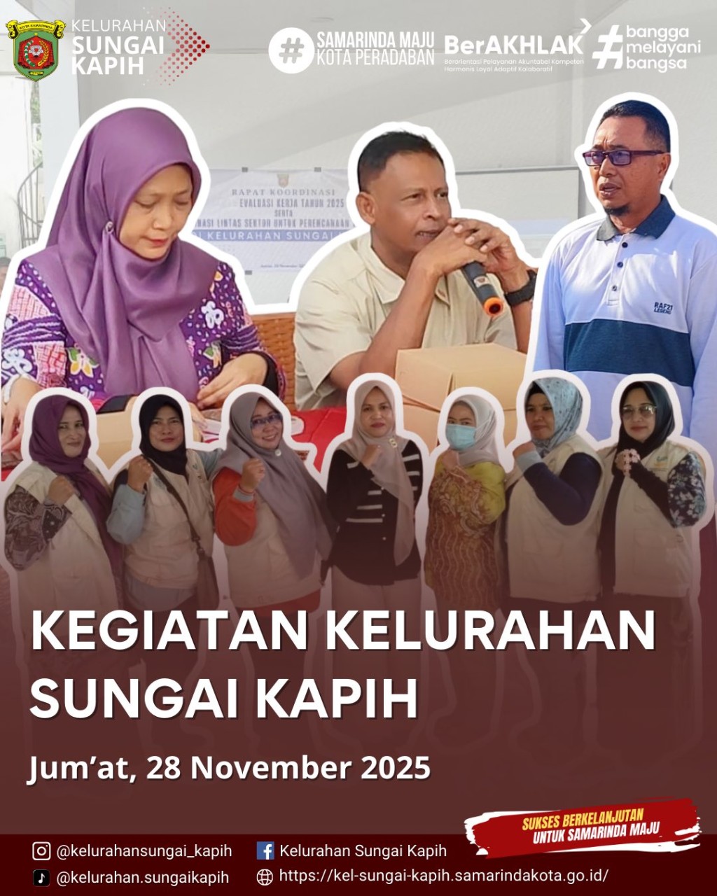 Kegiatan Kelurahan Sungai Kapih, Jumat 28 November 2025