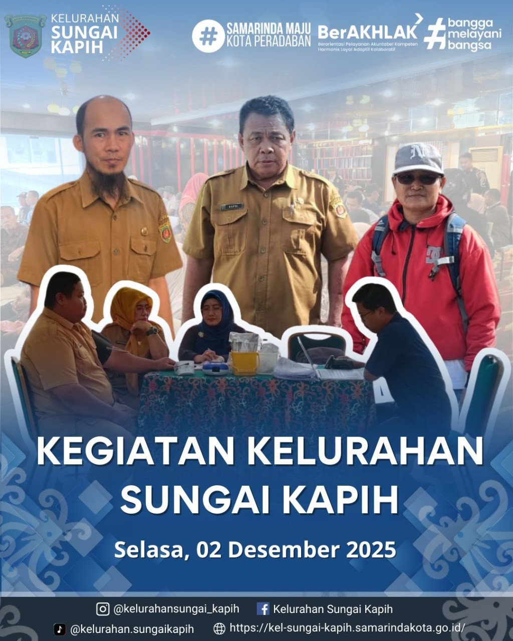Kegiatan Kelurahan Sungai Kapih, Selasa 2 Desember 2025