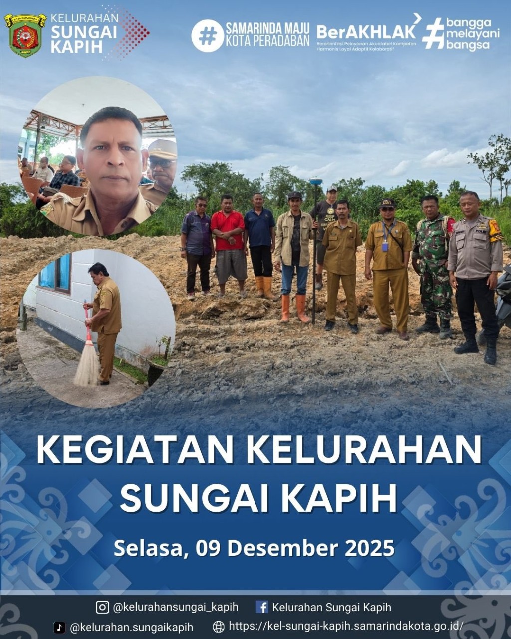 Kegiatan Kelurahan Sungai Kapih, Selasa 9 Desember 2025