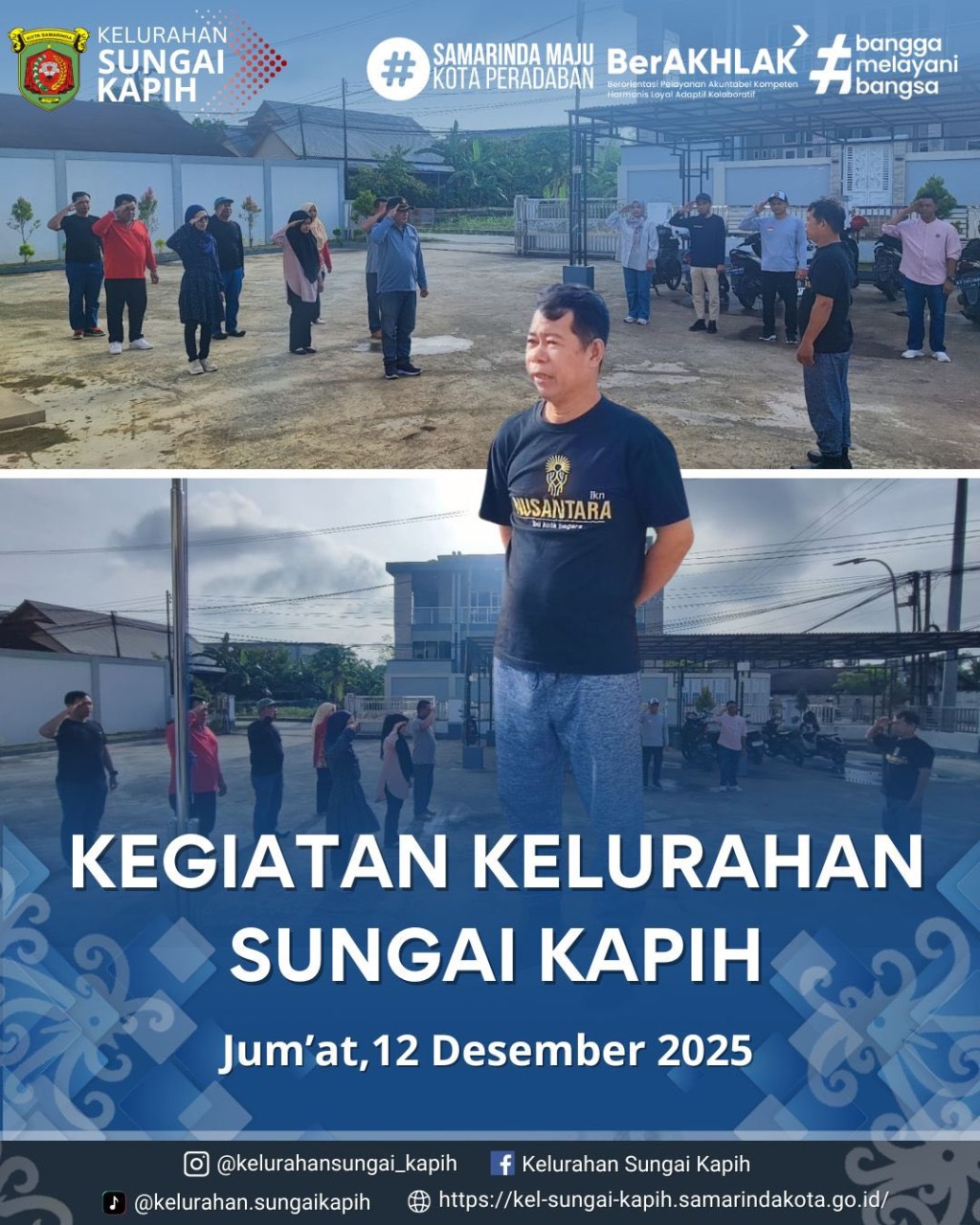 Kegiatan Kelurahan Sungai Kapih, Jumat 12 Desember 2025
