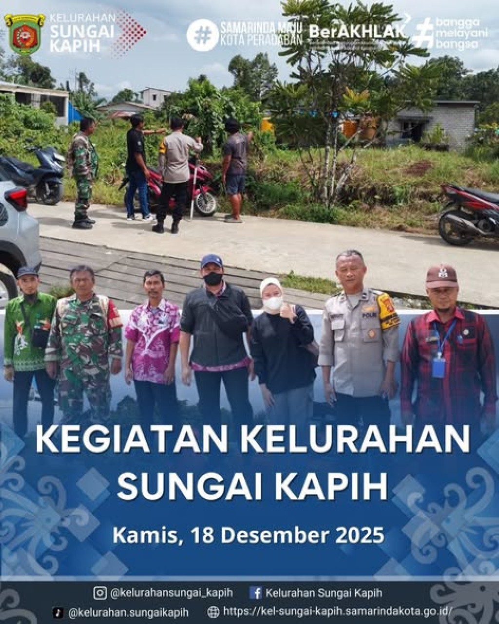 Kegiatan Kelurahan Sungai Kapih, Kamis 18 Desember 2025