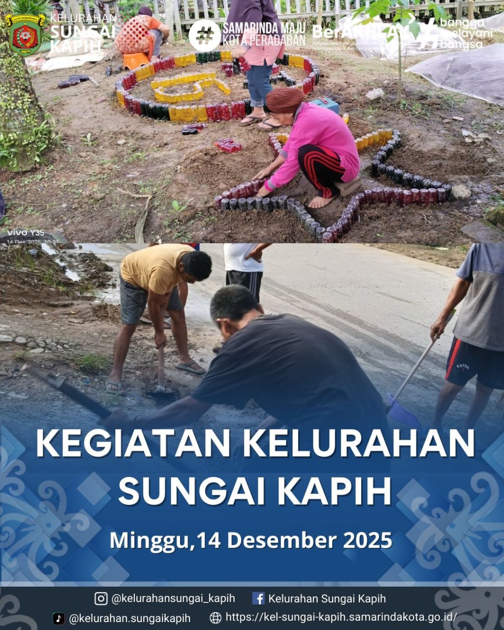 Kegiatan Kelurahan Sungai Kapih, Minggu 14 Desember 2025