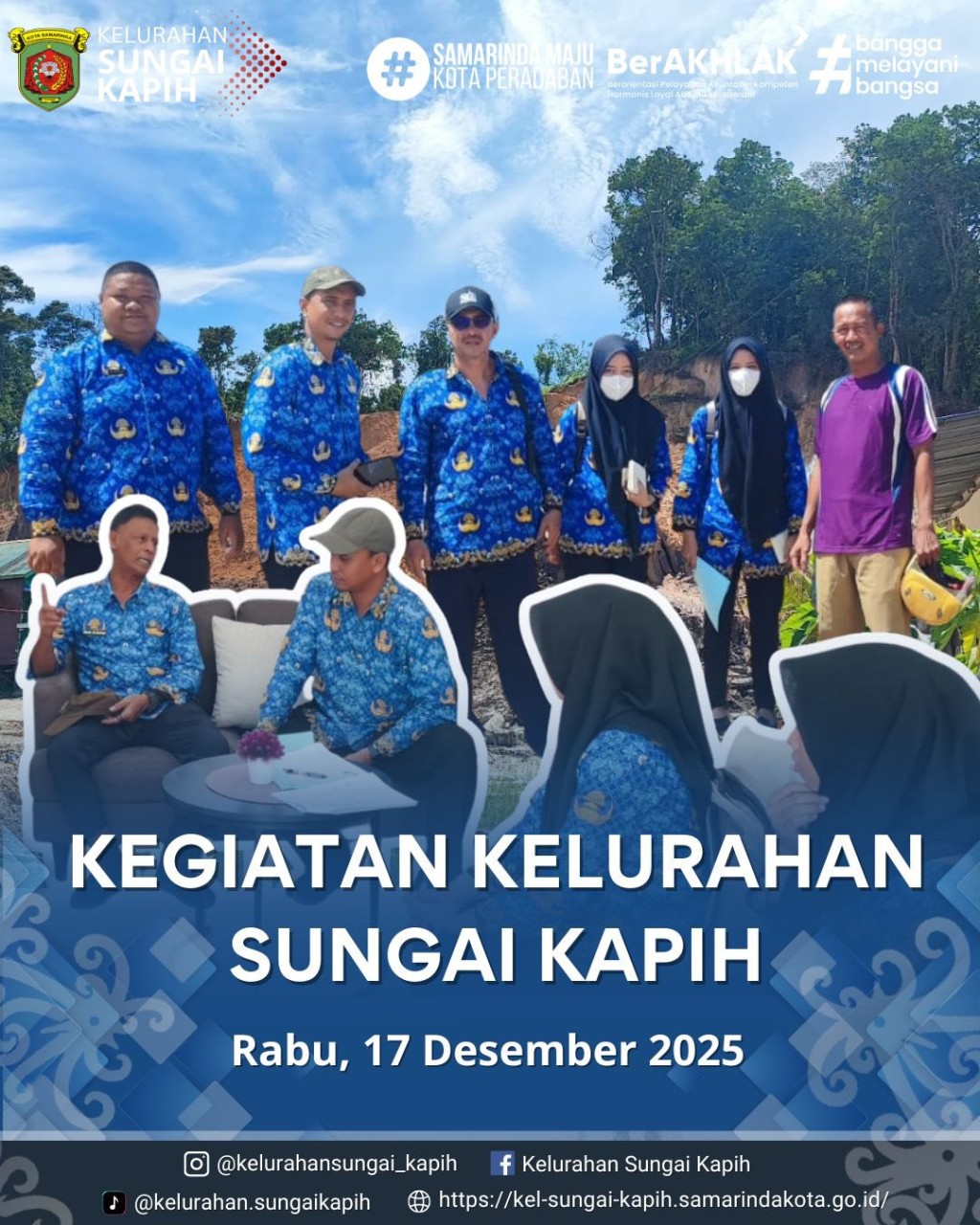 Kegiatan Kelurahan Sungai Kapih, Rabu 17 Desember 2025