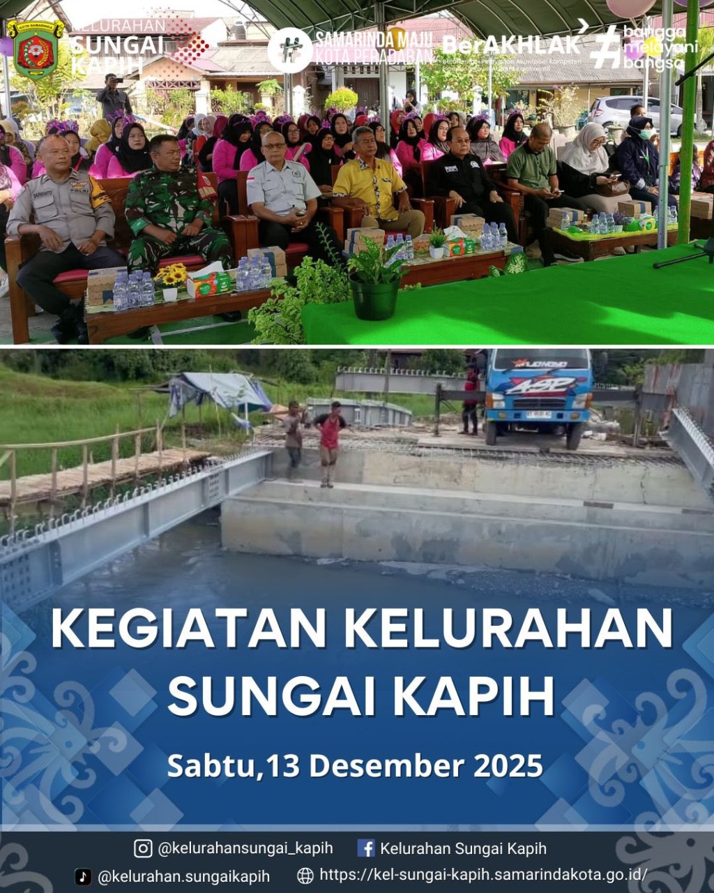 Kegiatan Kelurahan Sungai Kapih, Sabtu 13 Desember 2025