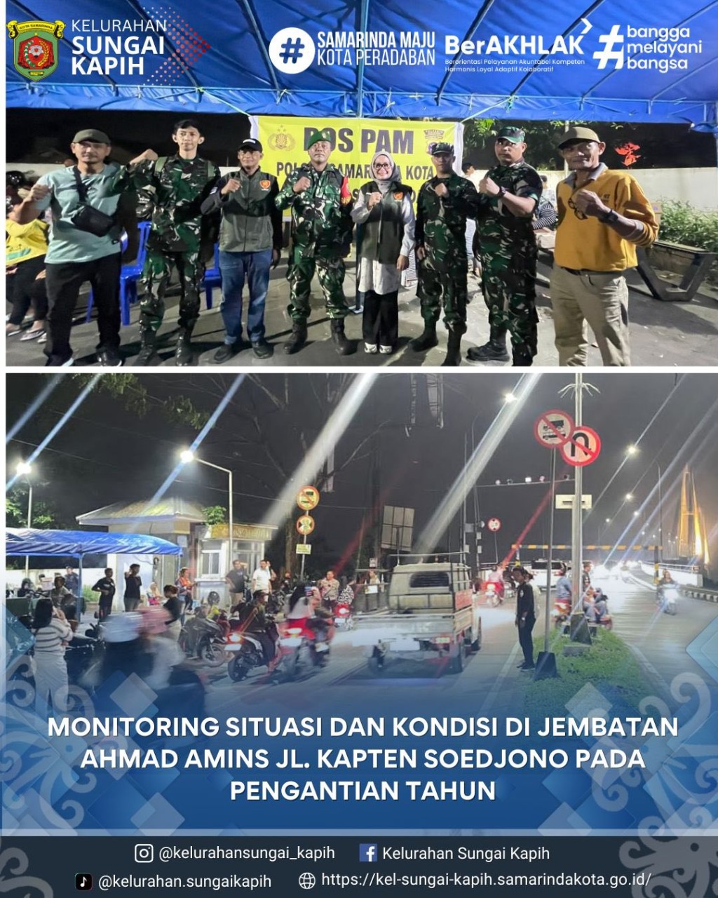 Kegiatan Kelurahan Sungai Kapih, Malam Kamis 31 Desember 2025