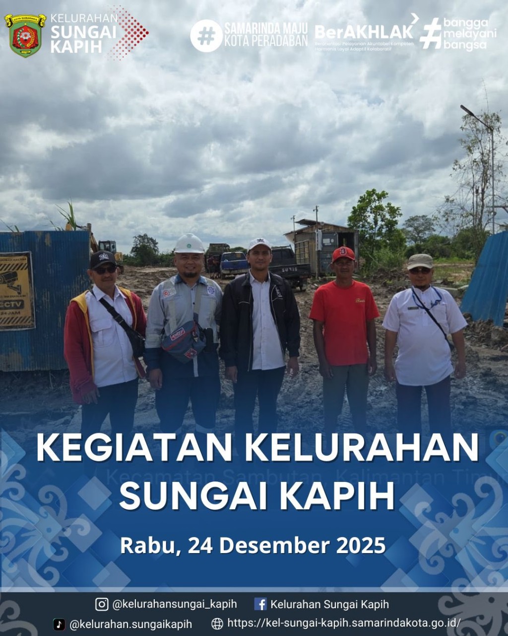 Kegiatan Kelurahan Sungai Kapih, Rabu 24 Desember 2025