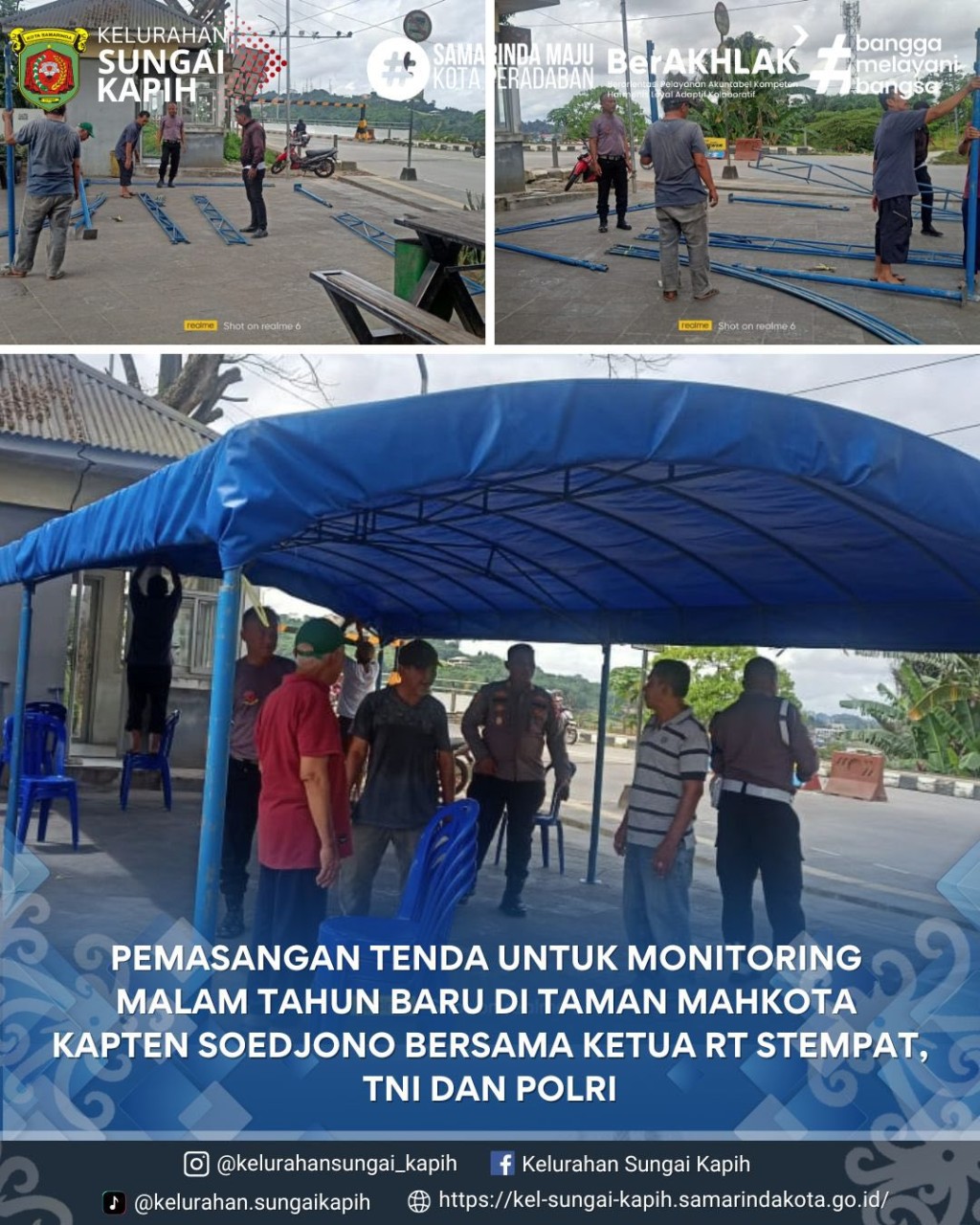 Kegiatan Kelurahan Sungai Kapih, Rabu 31 Desember 2025