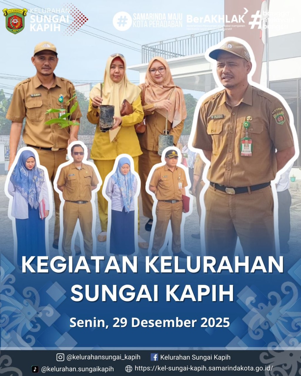 Kegiatan Kelurahan Sungai Kapih, Senin 29 Desember 2025