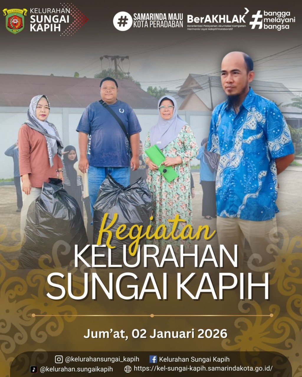 Kegiatan Kelurahan Sungai Kapih, Jumat 02 Januari 2026