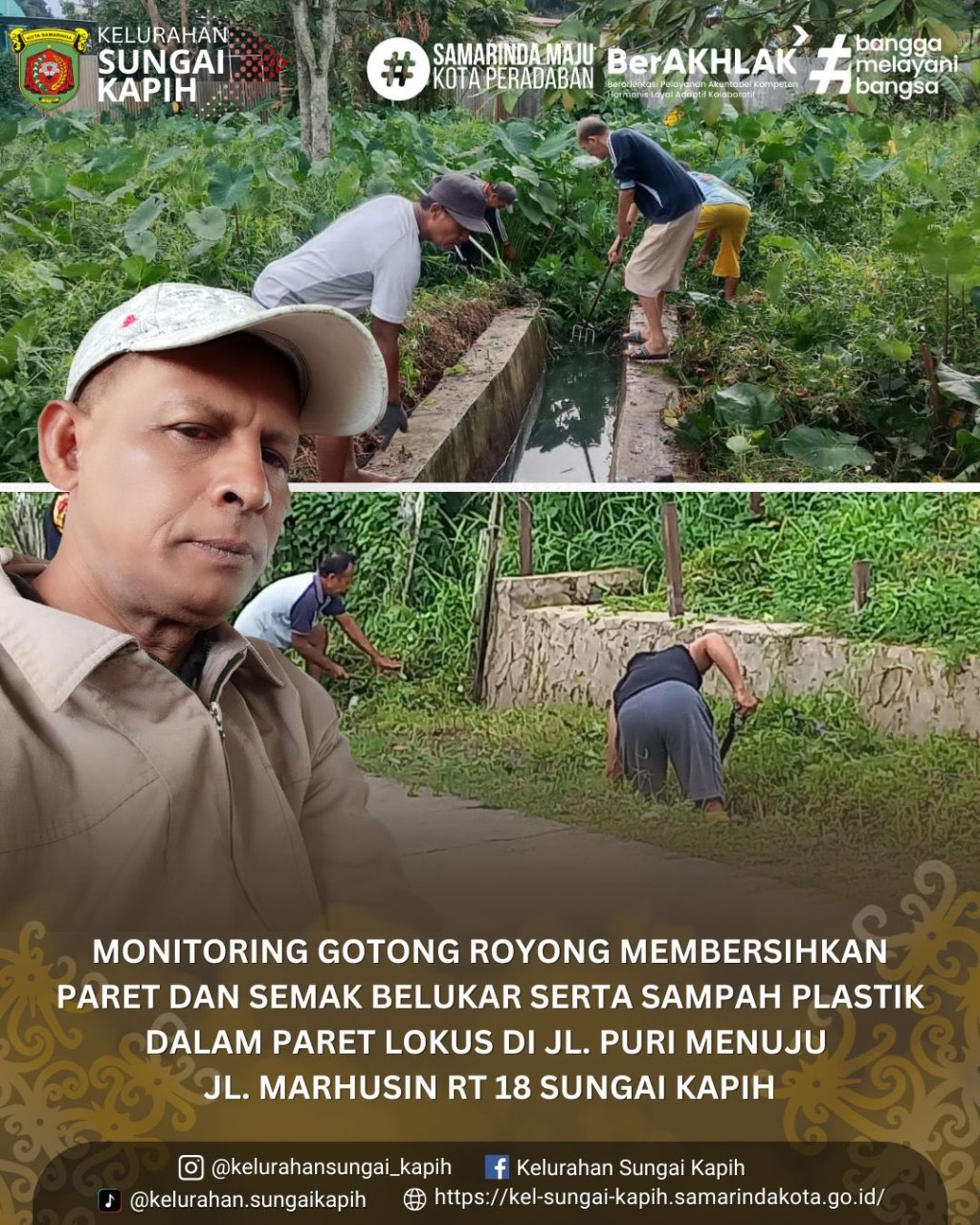 Kegiatan Kelurahan Sungai Kapih, Minggu 4 Januari 2026