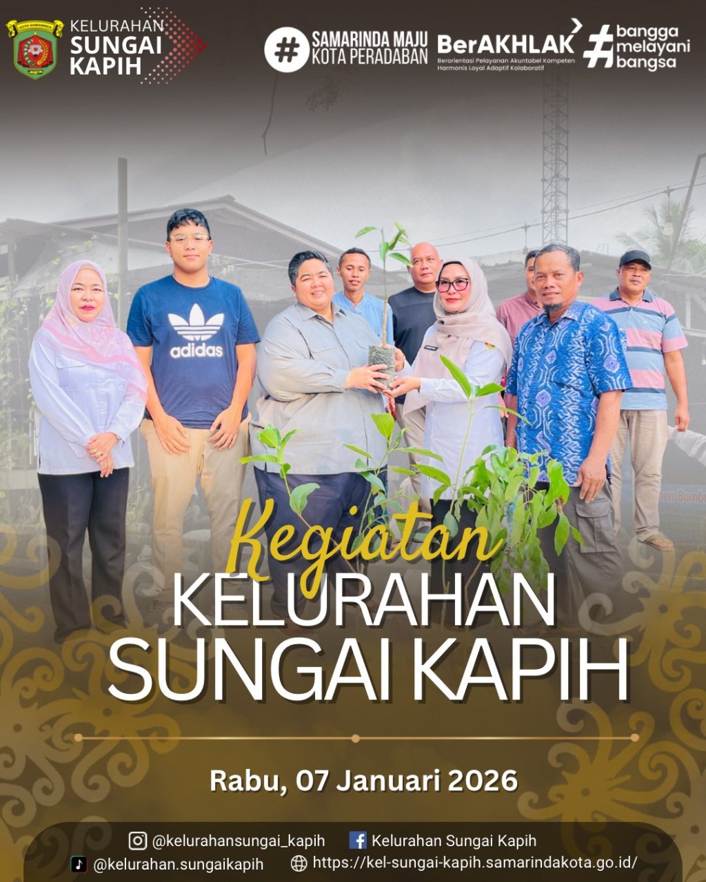 Kegiatan Kelurahan Sungai Kapih, Rabu 7 Januari 2026