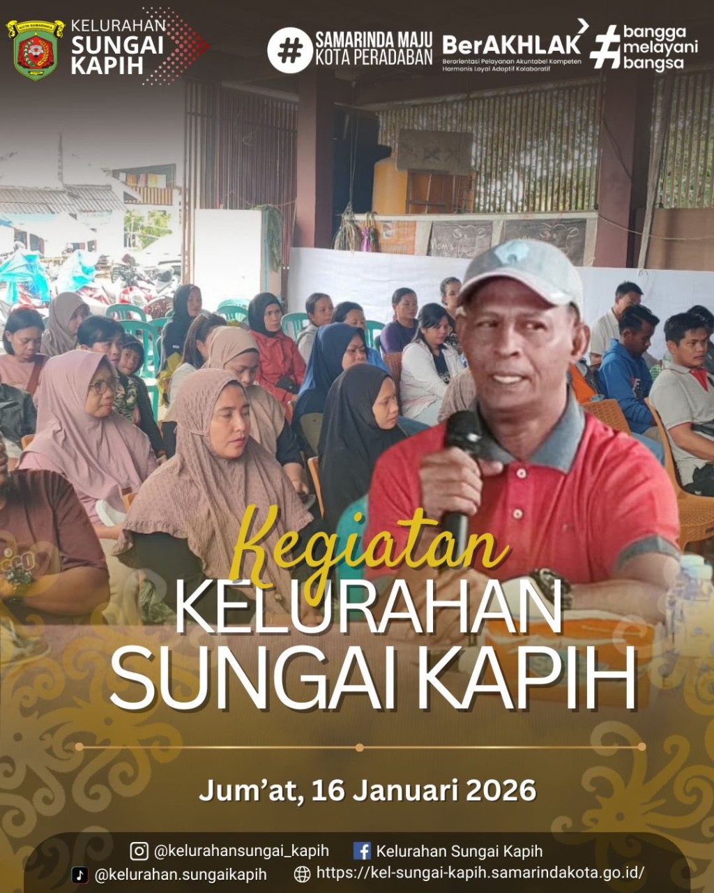 Kegiatan Kelurahan Sungai Kapih, Jumat 16 Januari 2026