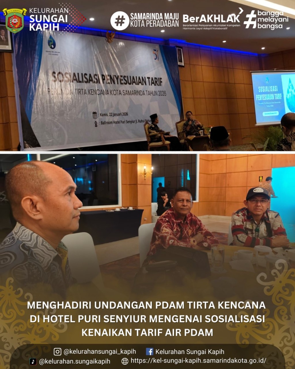 Kegiatan Kelurahan Sungai Kapih, Kamis 22Januari 2026