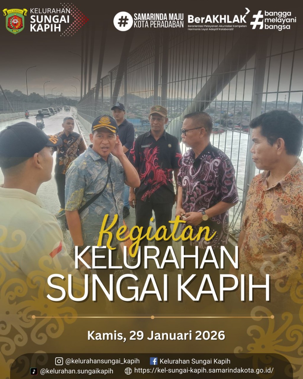 Kegiatan Kelurahan Sungai Kapih, Kamis 29 Januari 2026
