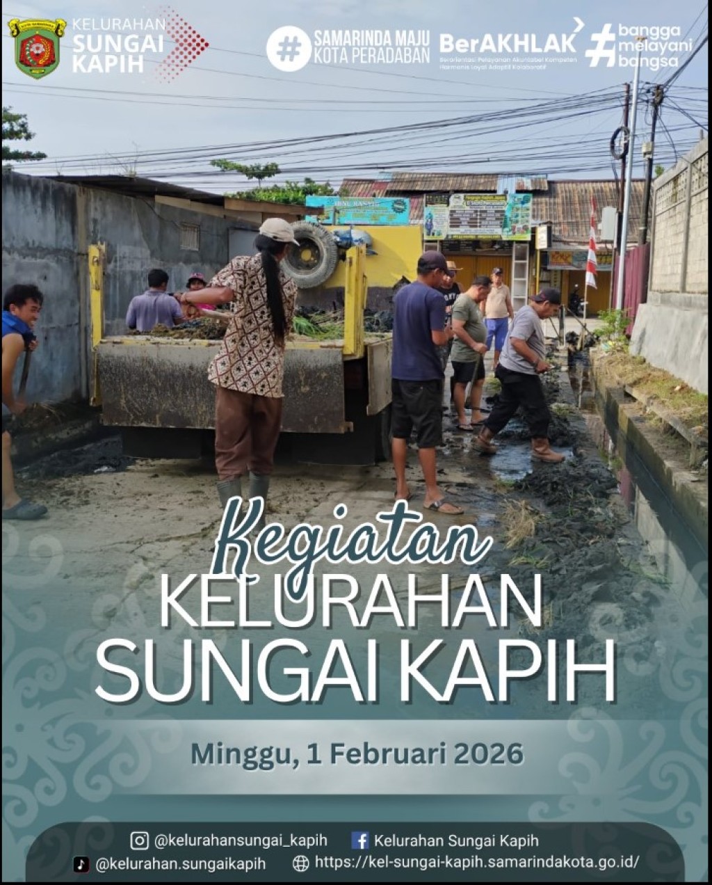 Kegiatan Kelurahan Sungai Kapih  Minggu 01 Februari 2026