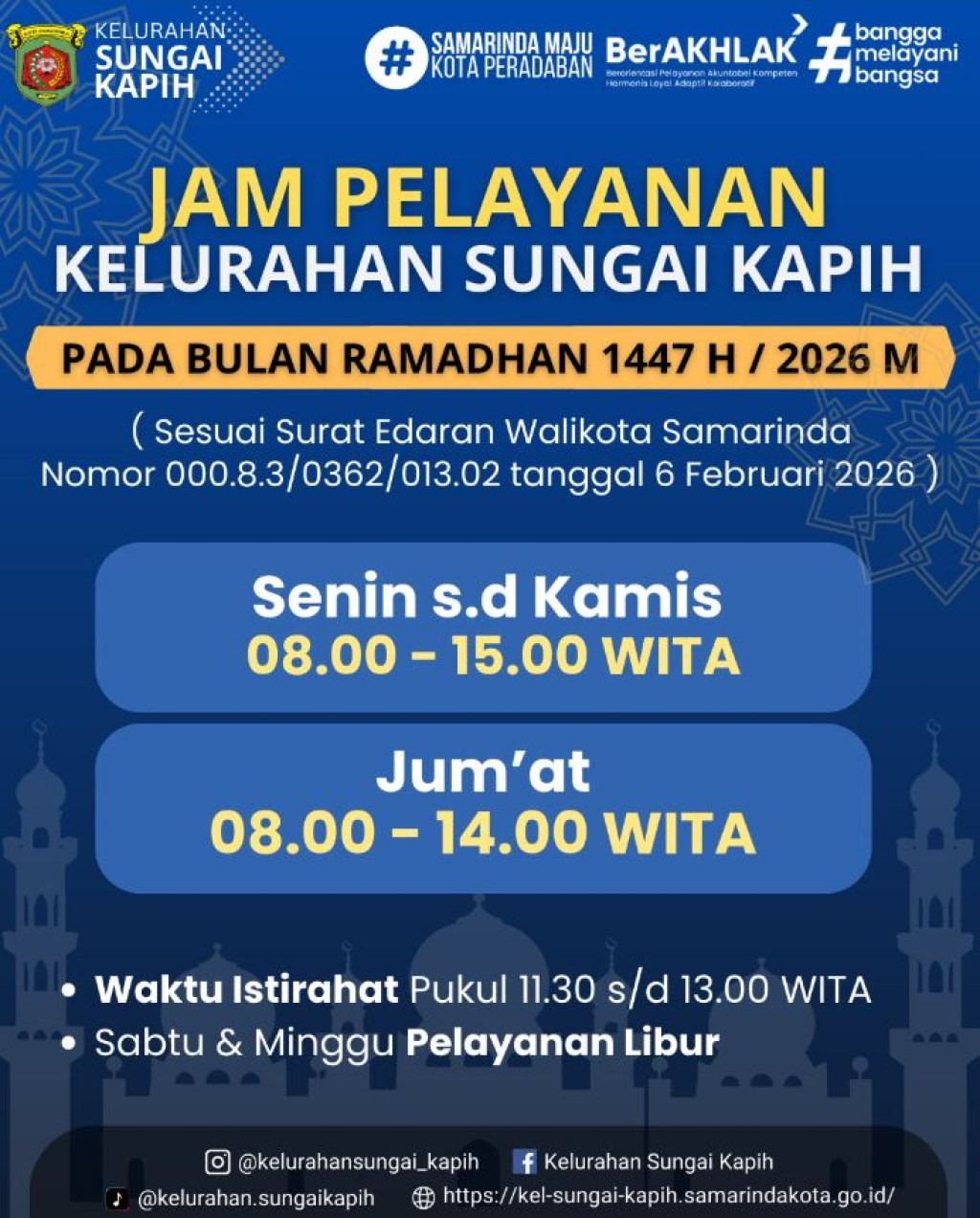 Halo warga Sungai Kapih!  14 Februari 2026