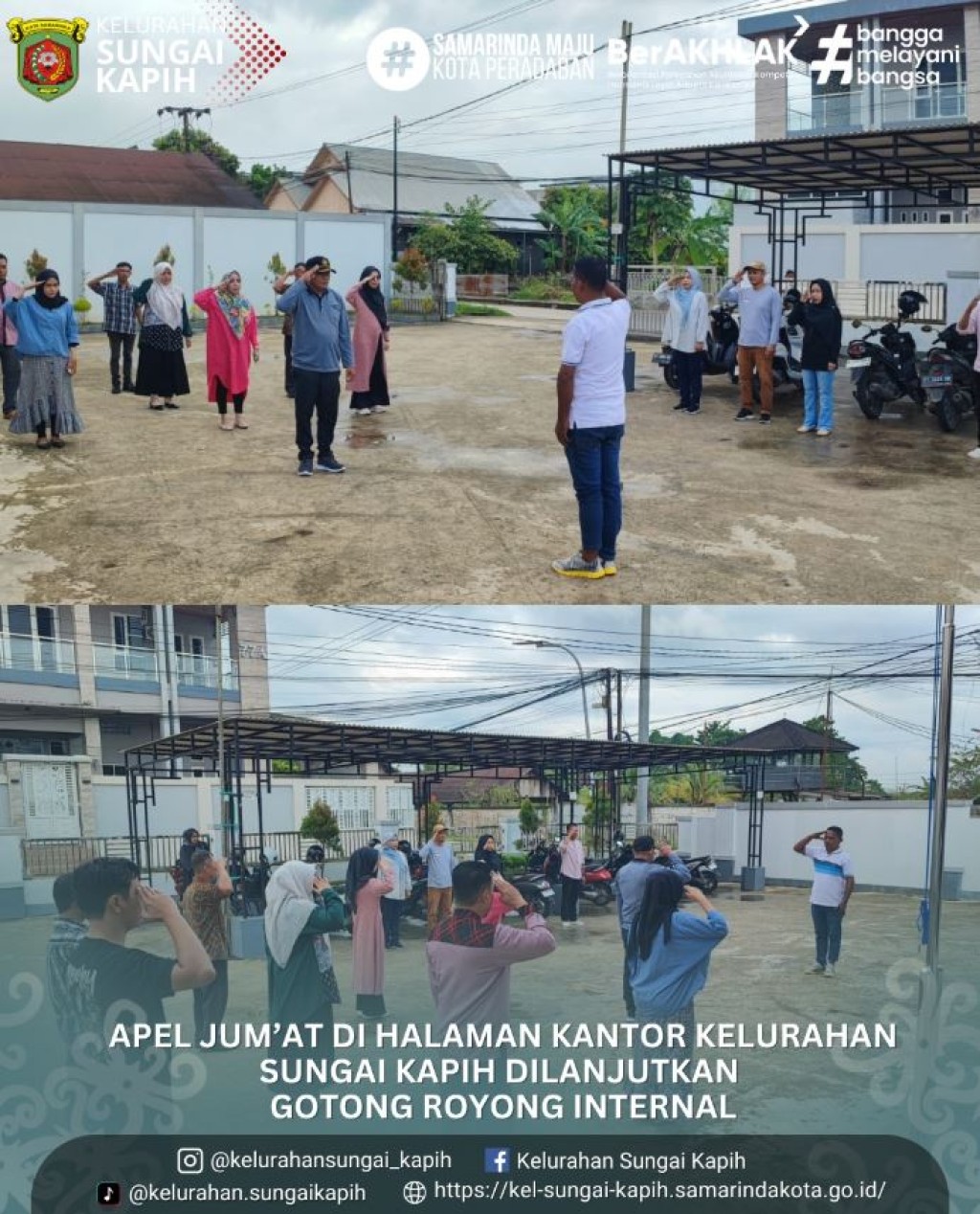 Kegiatan Kelurahan Sungai Kapih Jumat 13 Februari 2026