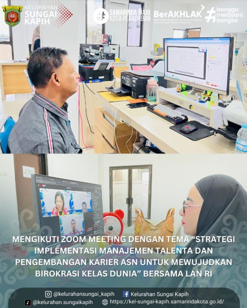 Kegiatan Kelurahan Sungai Kapih Jumat 6 Februari 2026