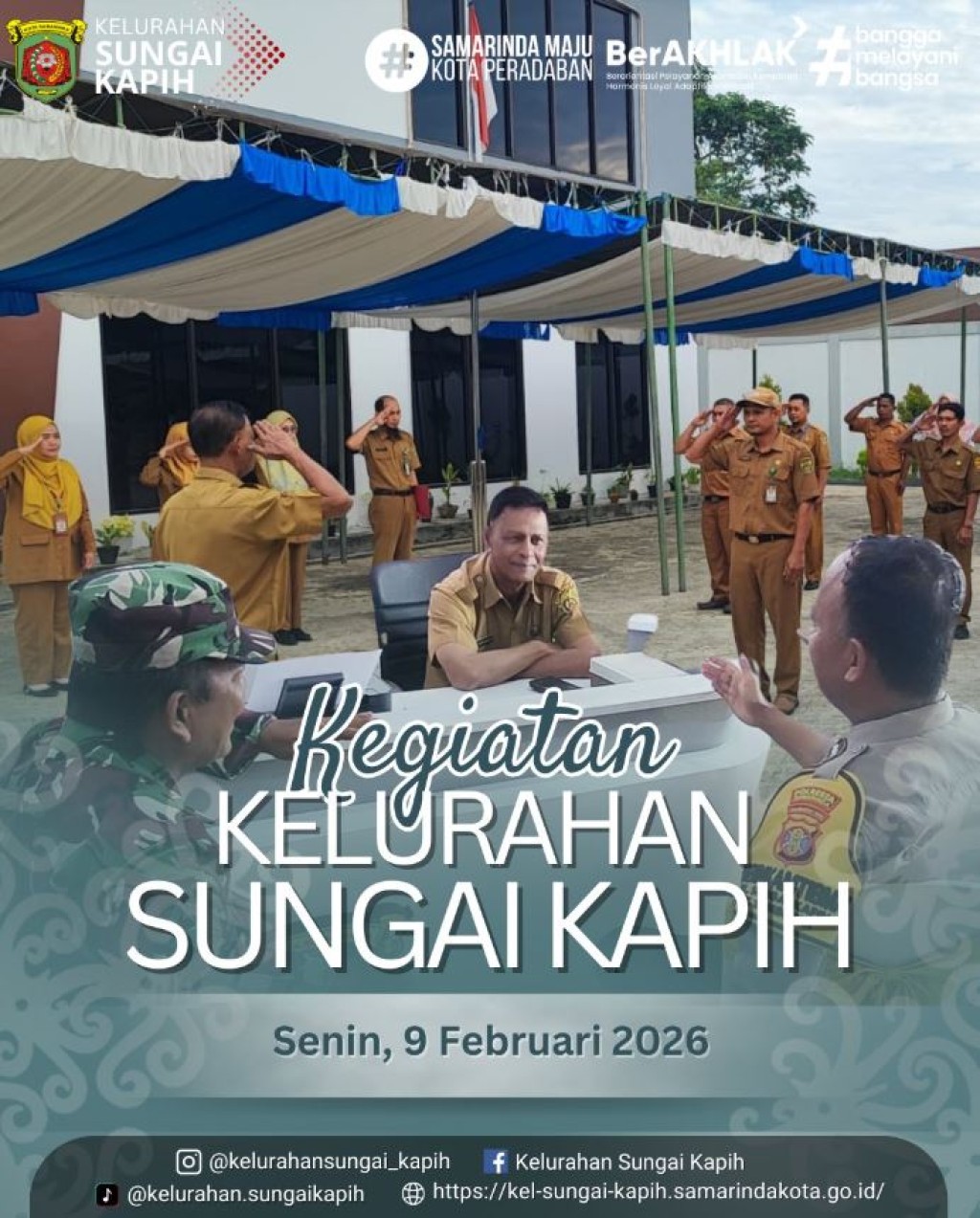Kegiatan Kelurahan Sungai Kapih Senin 9 Februari 2026