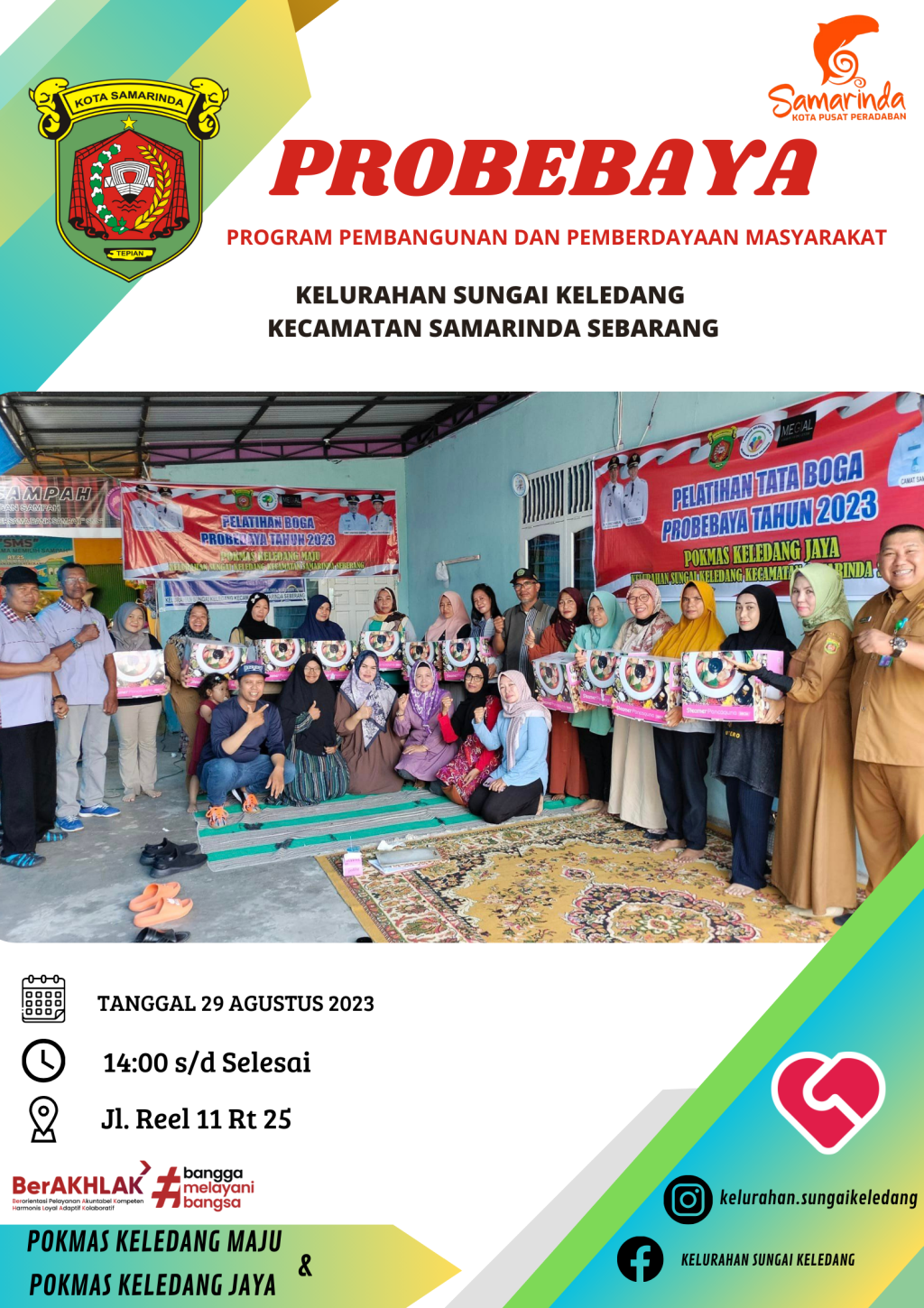 Probebaya Bidang Pemberdayaan Dalam Pelatihan Keterampilan Tata Boga & Tata Rias