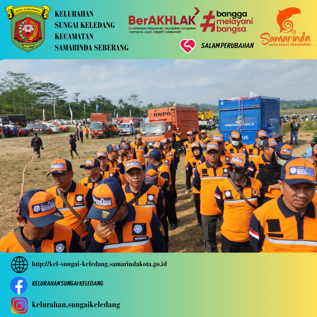 Gladi Kesiapsiagaan Terhadap Bencana Latihan Gabungan Tanggap Darurat Bencana Banjir Kota Samarinda Tahun 2023