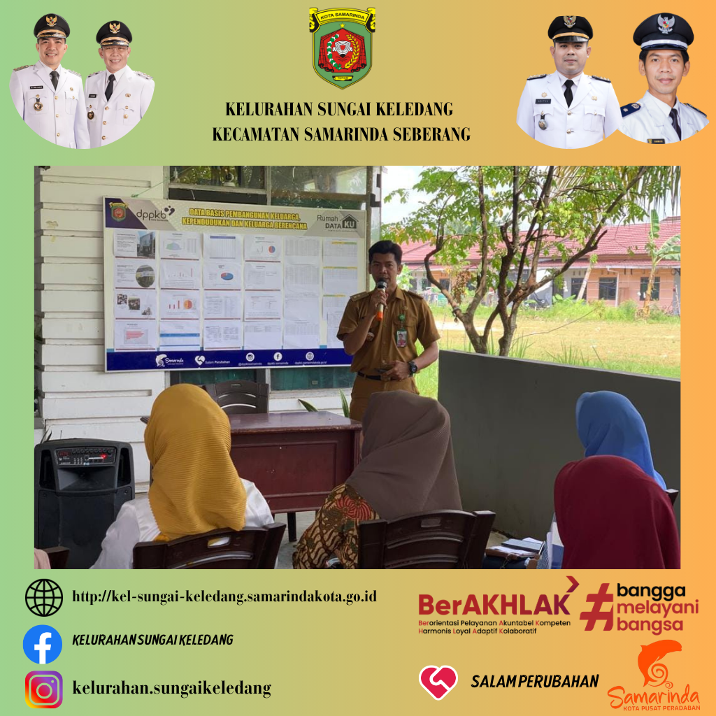 Menghadiri Penyampaian Program Kerja Mahasiswa KKN STIKSAM Dengan Tema Penyuluhan Stunting & Workshop PMT Nugget Protein Tinggi.
