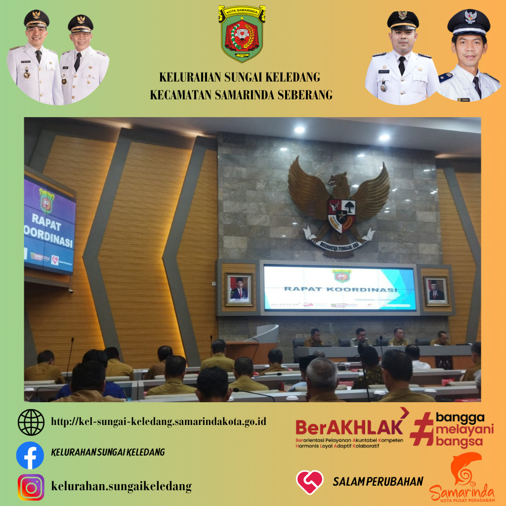 Menghadiri Rapat Kordinasi
