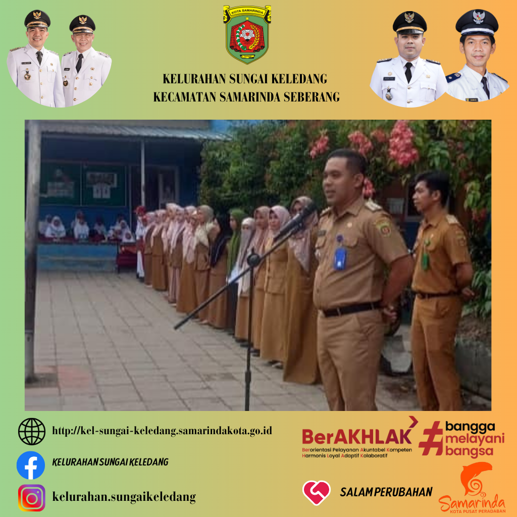 Upacara Apel Pagi Di SDN 016