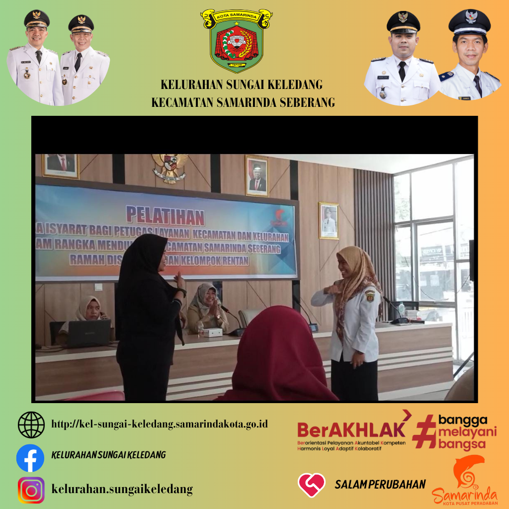 Pelatihan Bahasa Isyarat