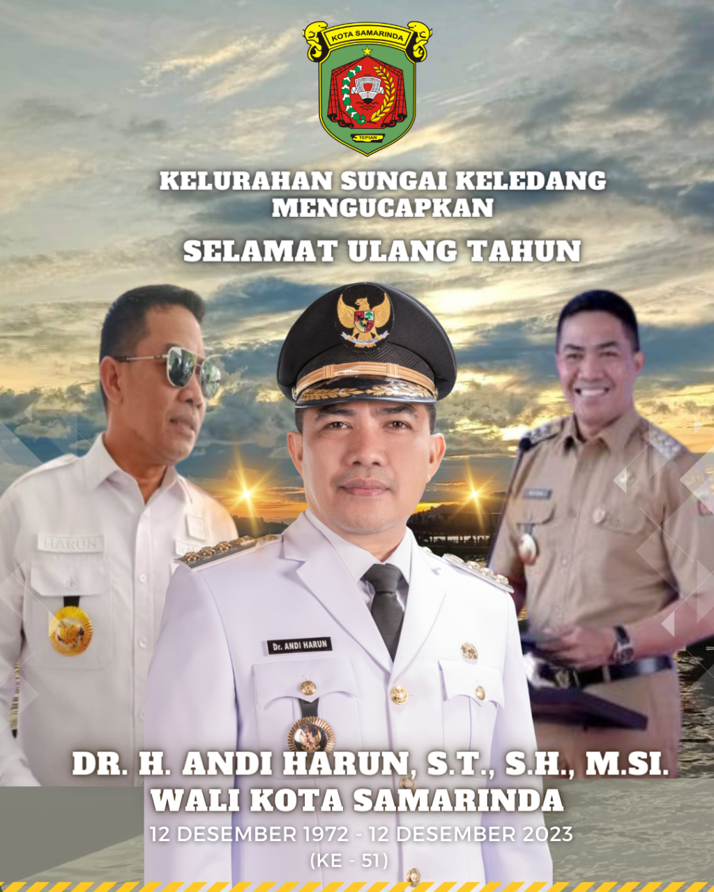 Yaumul Milad Bapak Dr. H. Andi Harun, S.T, S.H, M.Si