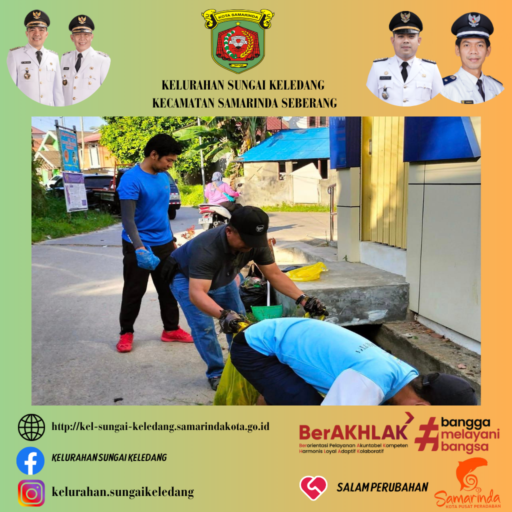 Gotong Royong Area Kantor Kelurahan