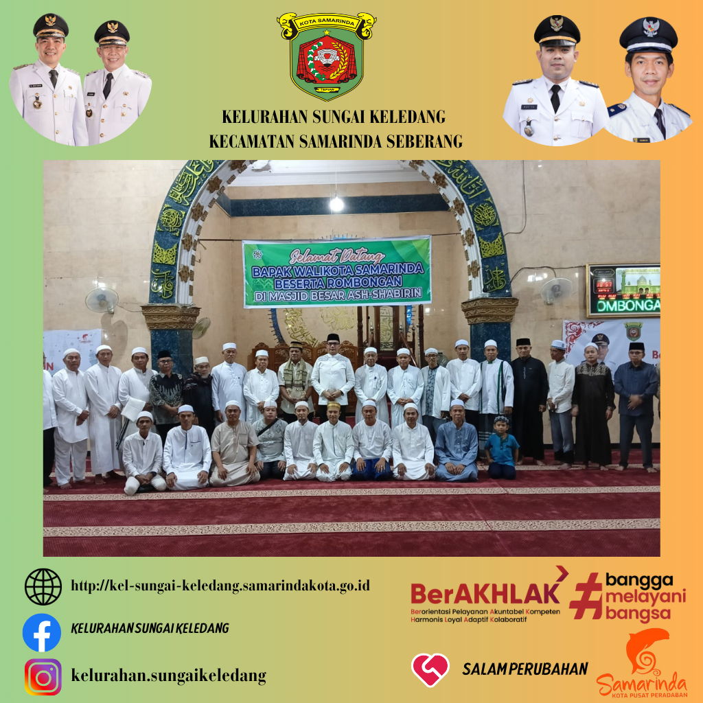Menghadiri Agenda Safari Ramadhan Dan Buka Puasa Bersama Walikota Samarinda Bapak DR.H.Andi Harun