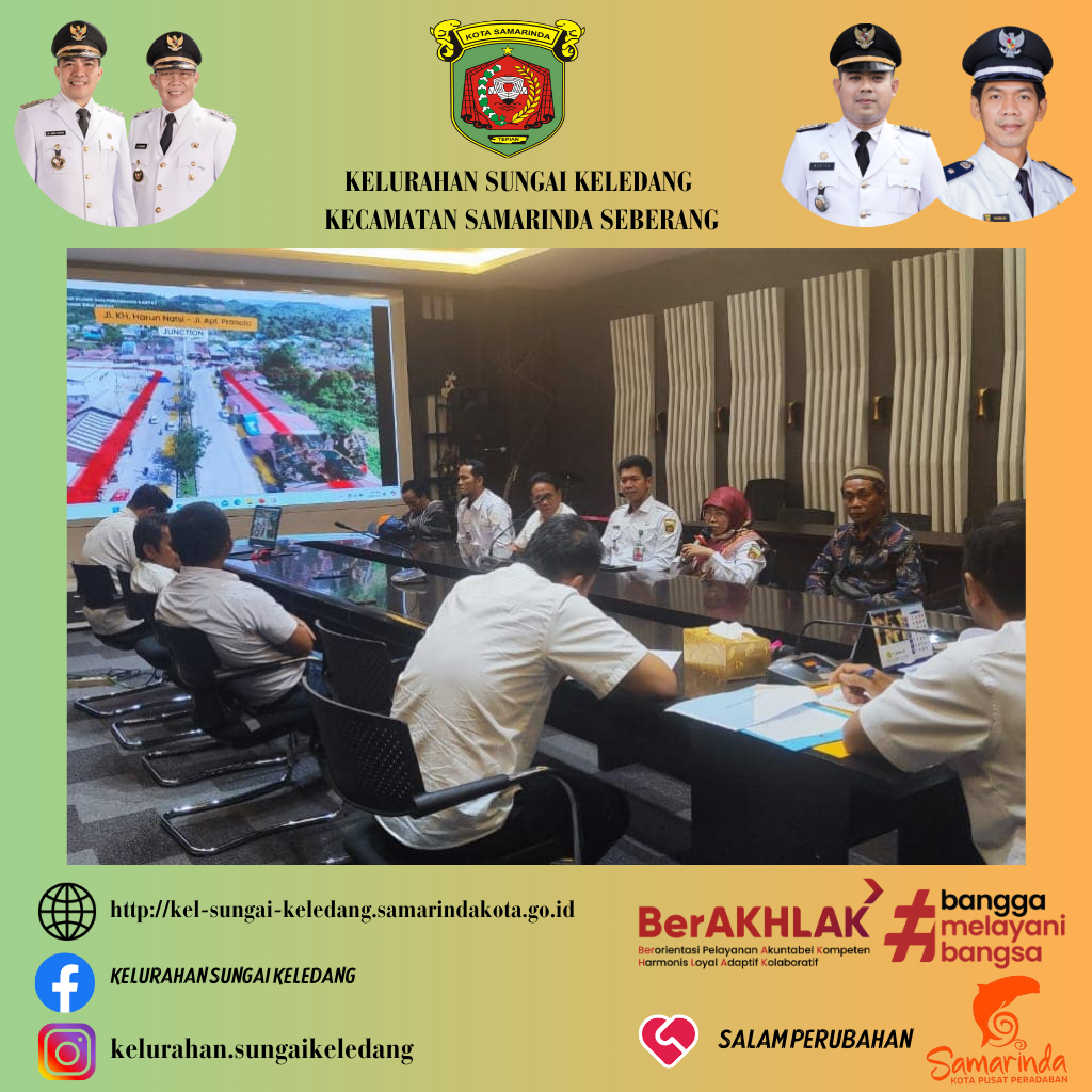 Rapat Kordinasi Rencana Kegiatan Penataan Saluran Drainase Dan Trotoar Ruas Jalan Apt.Pranoto