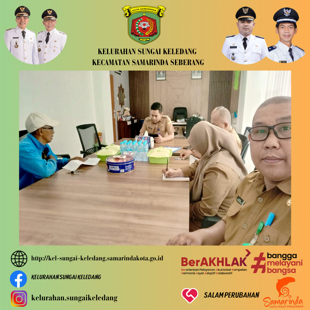 Rapat Perekrutan Petugas Kebersihan Penyapu Jalan
