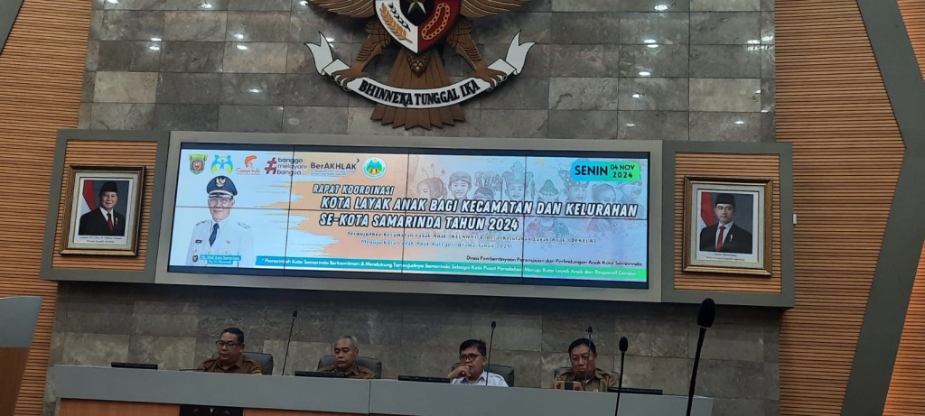 Peran Bantu Kecamatan dan Kelurahan dalam mewujudkan dan meningkatkan kota samarinda menuju Kota Layak Anak kategori utama pada Evaluasi Kab/Kota Layak Anak (KLA) Tahun 2024/2025