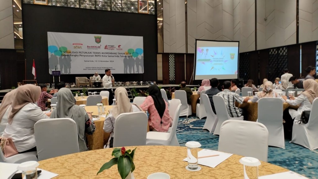 Sosialisasi Juknis Musrenbang Tahun 2025 sebagai Tahapan Penyusunan Dokumen RKPD Kota Samarinda Tahun 2026