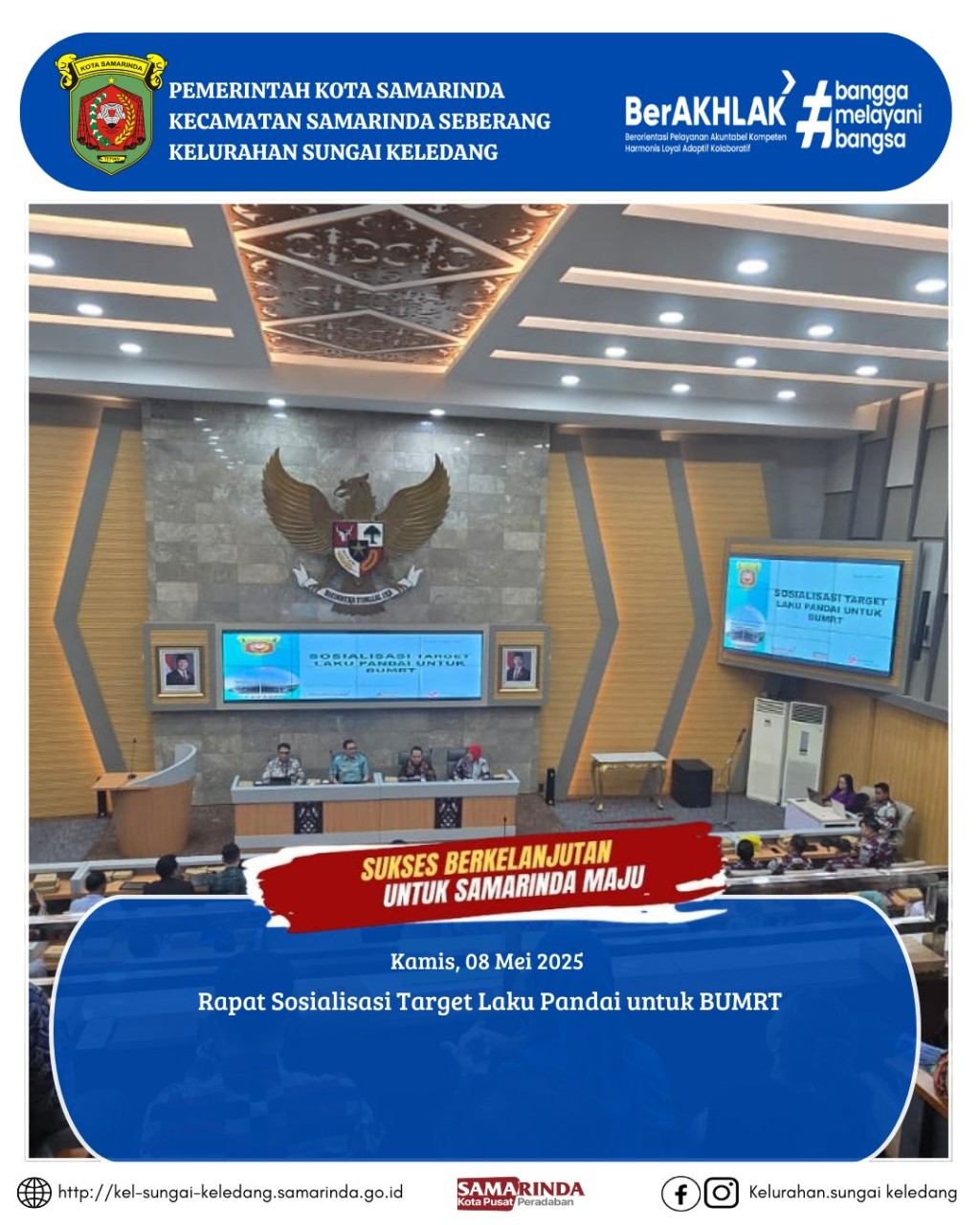 Rapat Sosialisasi Target Laku Pandai untuk BUMRT