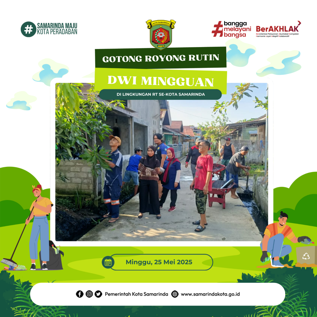 Gotong Royong Warga Sungai Keledang