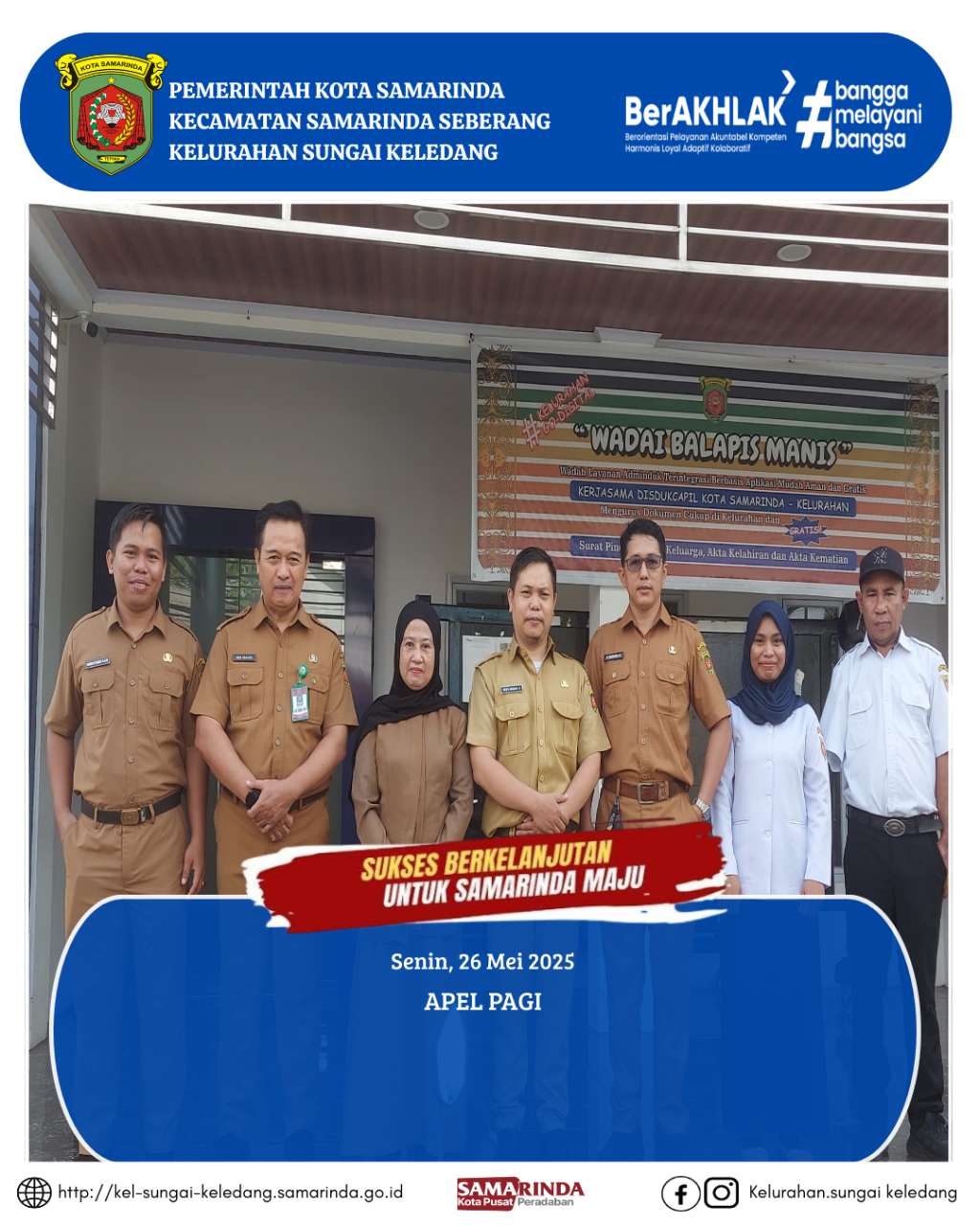 Apel Pagi Kelurahan Sungai Keledang