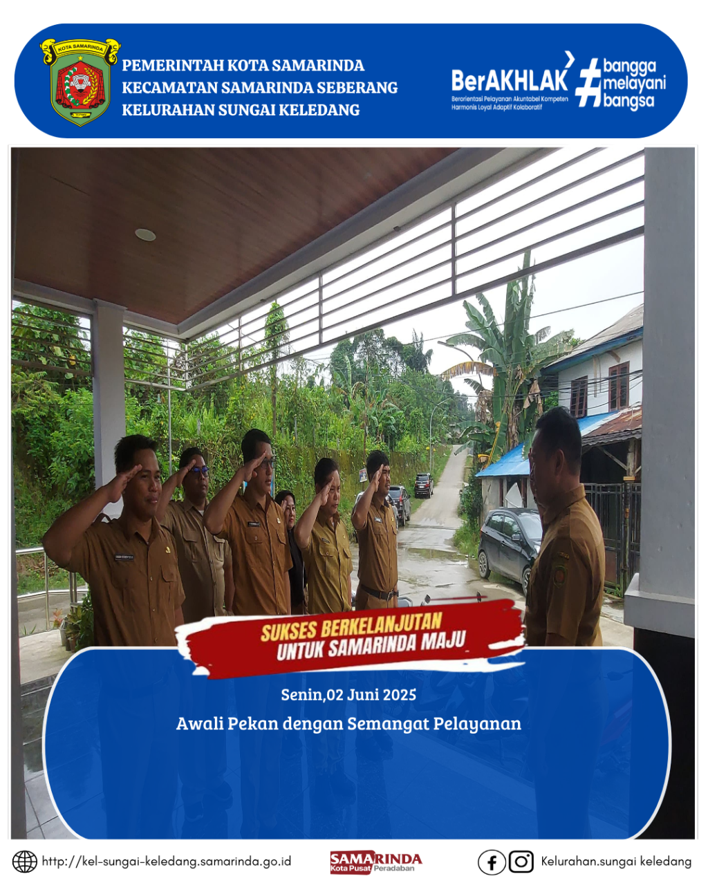Apel Pagi Kelurahan Sungai Keledang