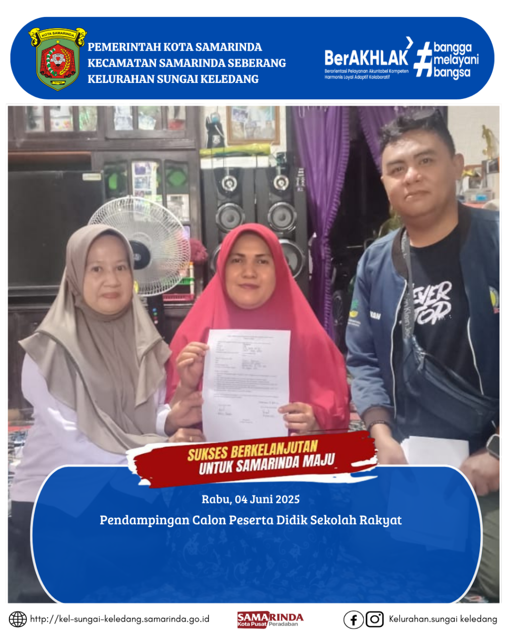 Pendampingan Calon Peserta Didik Sekolah Rakyat