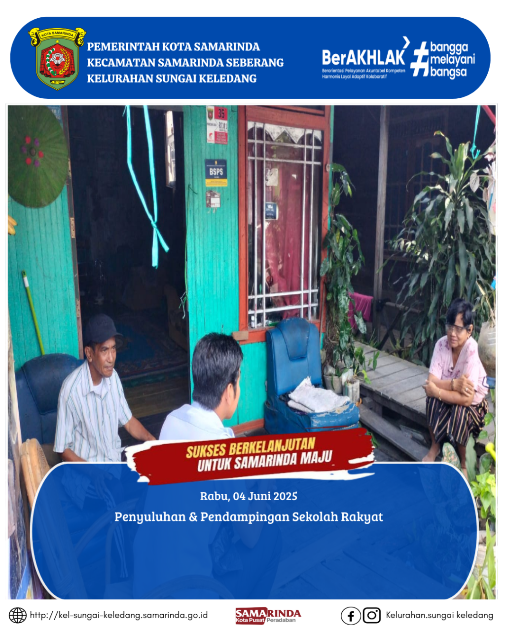 Penyuluhan & Pendampingan Sekolah Rakyat