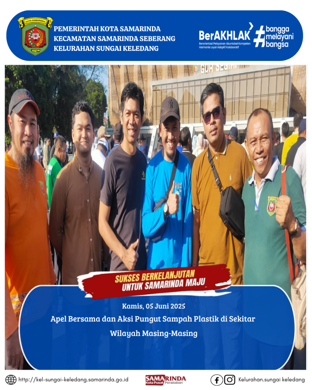 Apel & Aksi Pungut Sampah dalam Rangka Hari Lingkungan Hidup Sedunia