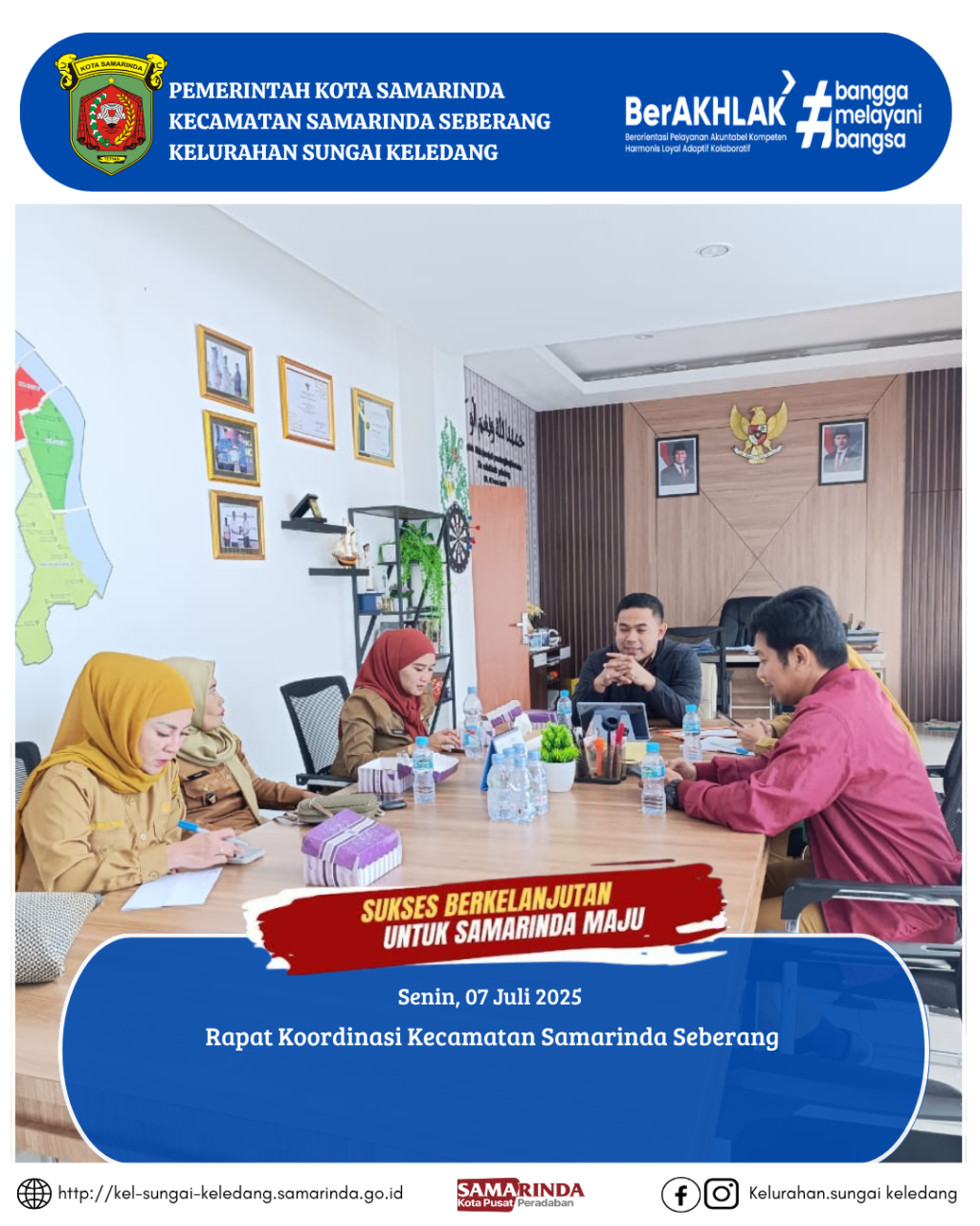 Rapat Koordinasi Kecamatan Samarinda Seberang