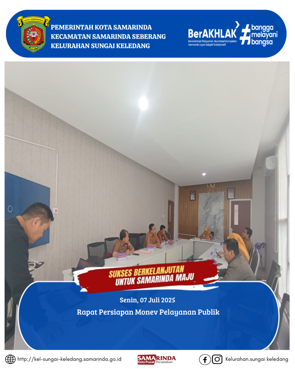 Rapat Persiapan Monev Pelayanan Publik