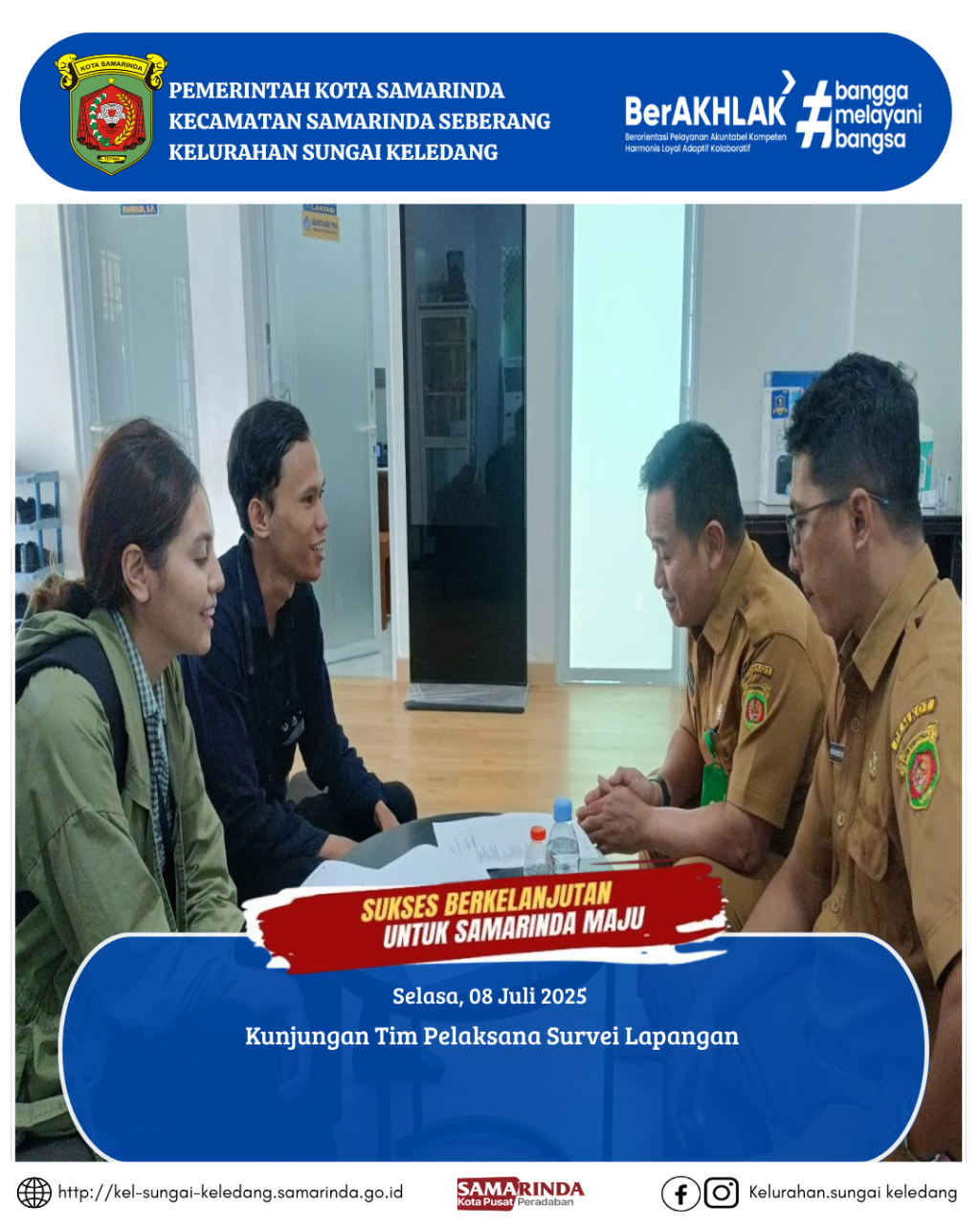 Kunjungan Tim Pelaksana Survei Lapangan