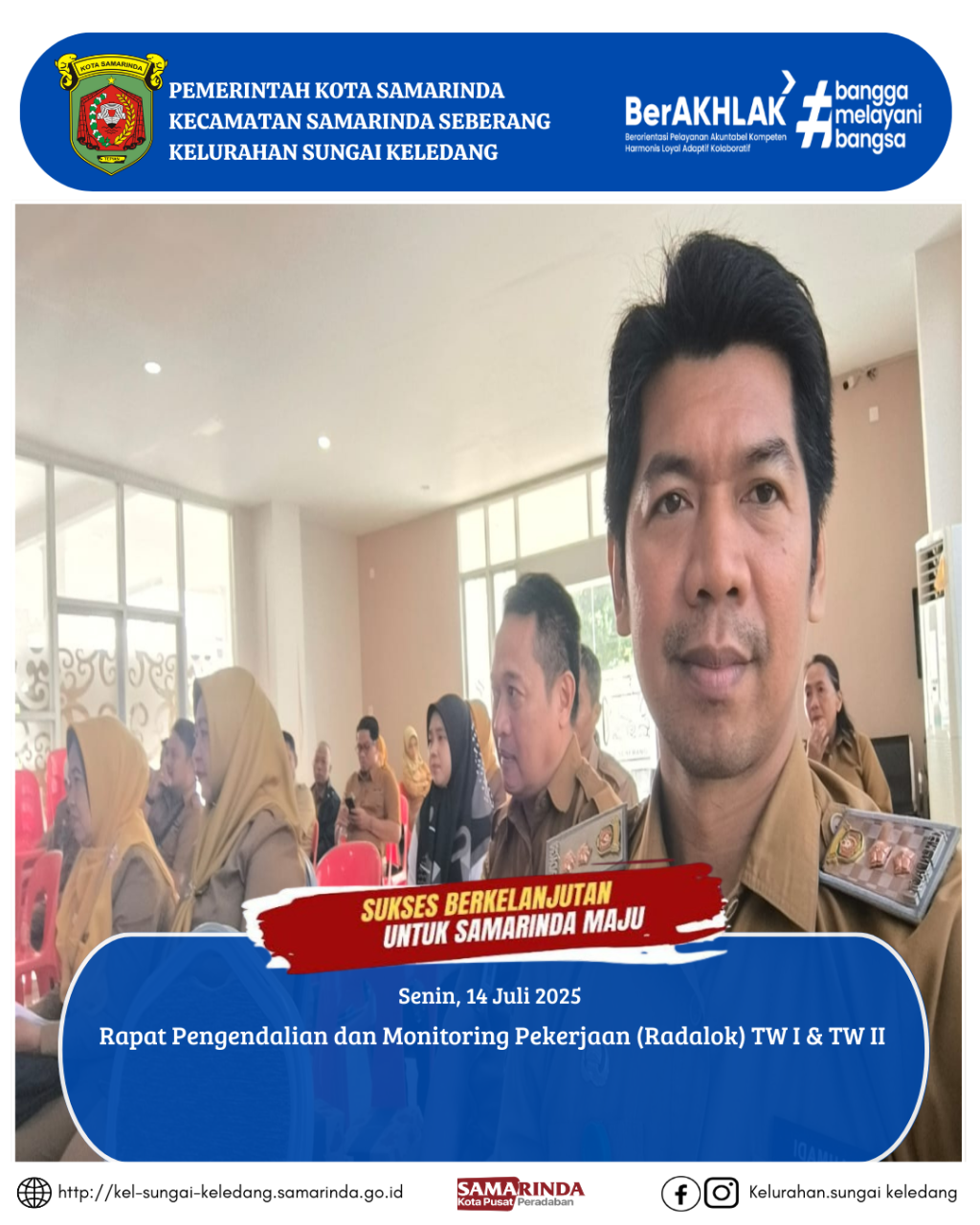 Rapat Pengendalian dan Monitoring Pekerjaan (Radalok) TW I & TW II