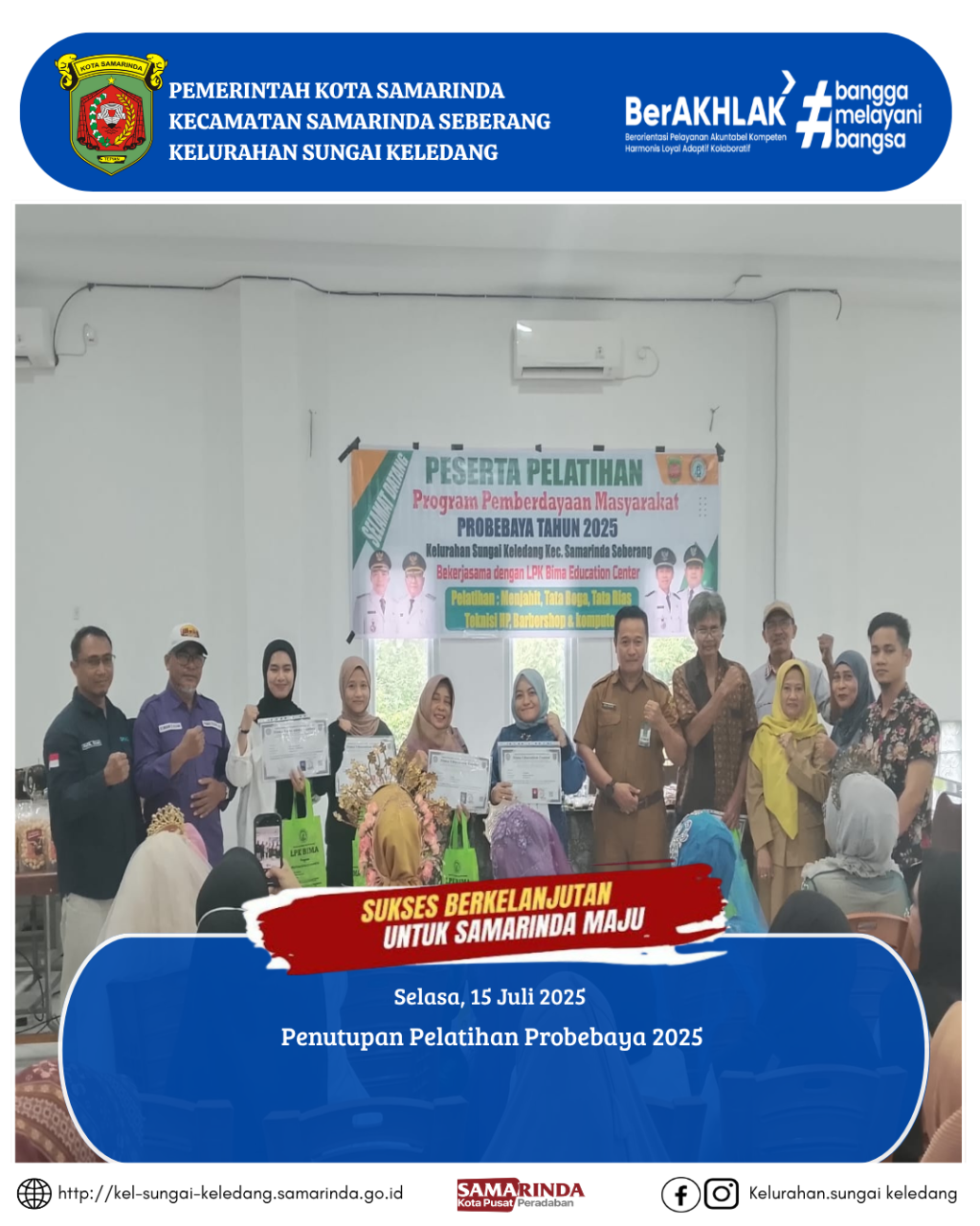Penutupan Pelatihan Probebaya 2025